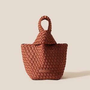 Naghedi Kyoto clutch in Adobe